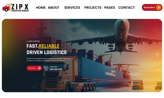 softsparq digital marketing agency website developed by pixlr