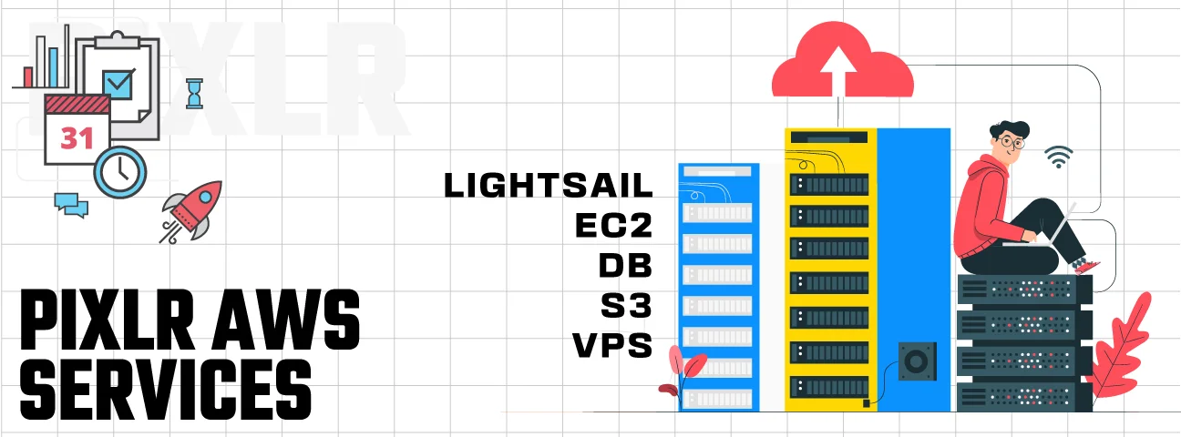 amazon aws services by pixlr